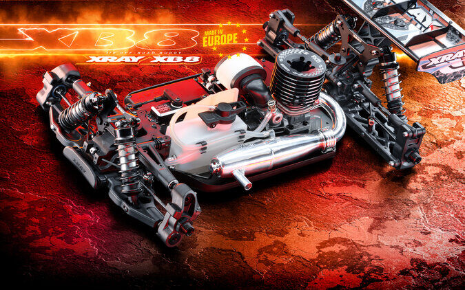 XRAY XB8'25 - 1/8 NITRO OFF-ROAD CAR