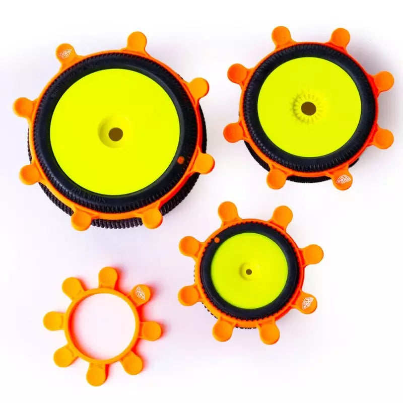 RC-Project Tyre Gluing Rubber Bands Orange 4pcs