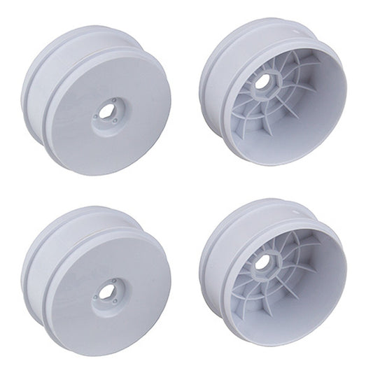 TEAM ASSOCIATED RC8 83MM 1/8TH WHEELS (4) - WHITE