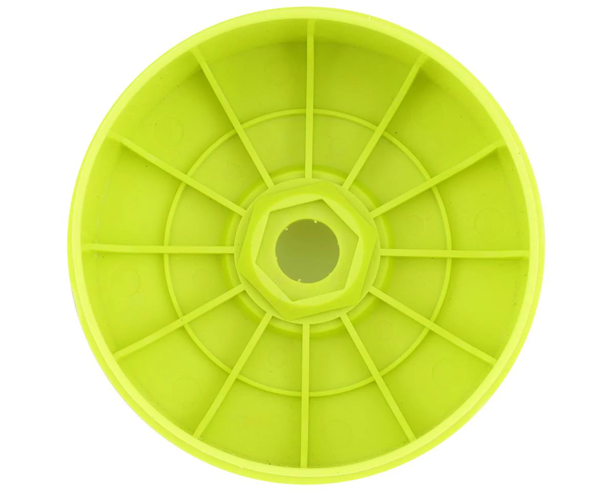 HotRace Wheels Yellow (4) - 1/8 Off-Road Buggy Rims 83mm w/17mm hex