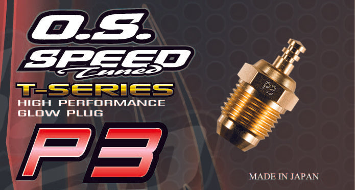 OS SPEED P3 Turbo Ultra Hot Glow Plug - 24k Gold