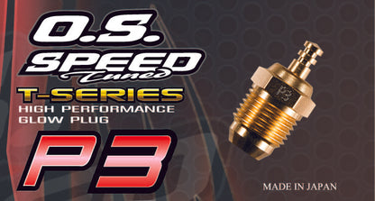 OS SPEED P3 Turbo Ultra Hot Glow Plug - 24k Gold